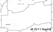 Blank Simple Map of ZIP code 93505