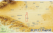 Physical 3D Map of ZIP code 93534