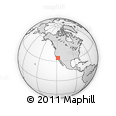 Outline Map of ZIP Code 93534