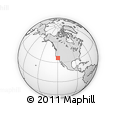 Outline Map of ZIP Code 93662