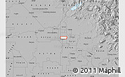 Gray Map of ZIP code 93703