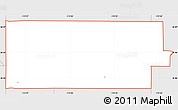 Silver Style Simple Map of ZIP code 93703