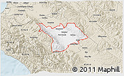 Classic Style 3D Map of ZIP code 93960