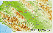 Physical 3D Map of ZIP code 93960