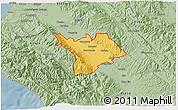 Savanna Style 3D Map of ZIP code 93960