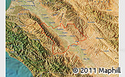 Satellite Map of ZIP code 93960