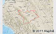 Shaded Relief Map of ZIP code 93960