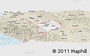 Classic Style Panoramic Map of ZIP code 93960