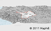 Gray Panoramic Map of ZIP code 93960