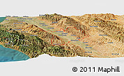 Satellite Panoramic Map of ZIP code 93960