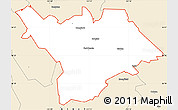 Classic Style Simple Map of ZIP code 93960