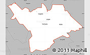 Gray Simple Map of ZIP code 93960
