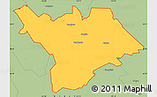 Savanna Style Simple Map of ZIP code 93960