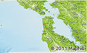 Physical 3D Map of ZIP code 94015