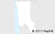 Silver Style Simple Map of ZIP code 94015