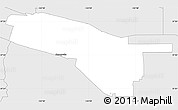 Silver Style Simple Map of ZIP code 94086