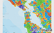 Political Map of ZIP code 94112