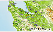 Physical 3D Map of ZIP code 94306