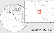 Blank Location Map of ZIP code 94306