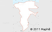 Silver Style Simple Map of ZIP code 94520