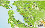 Physical 3D Map of ZIP code 94577