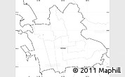 Blank Simple Map of ZIP codes starting with 947