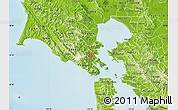 Physical Map of ZIP code 94939