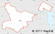 Silver Style Simple Map of ZIP code 94939
