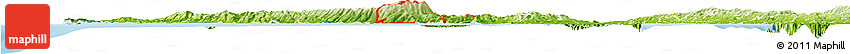 Physical Horizon Map of ZIP Code 94941