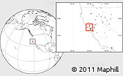 Blank Location Map of ZIP code 94947