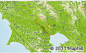 Physical 3D Map of ZIP code 94954