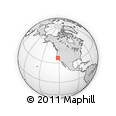 Outline Map of ZIP Code 95051