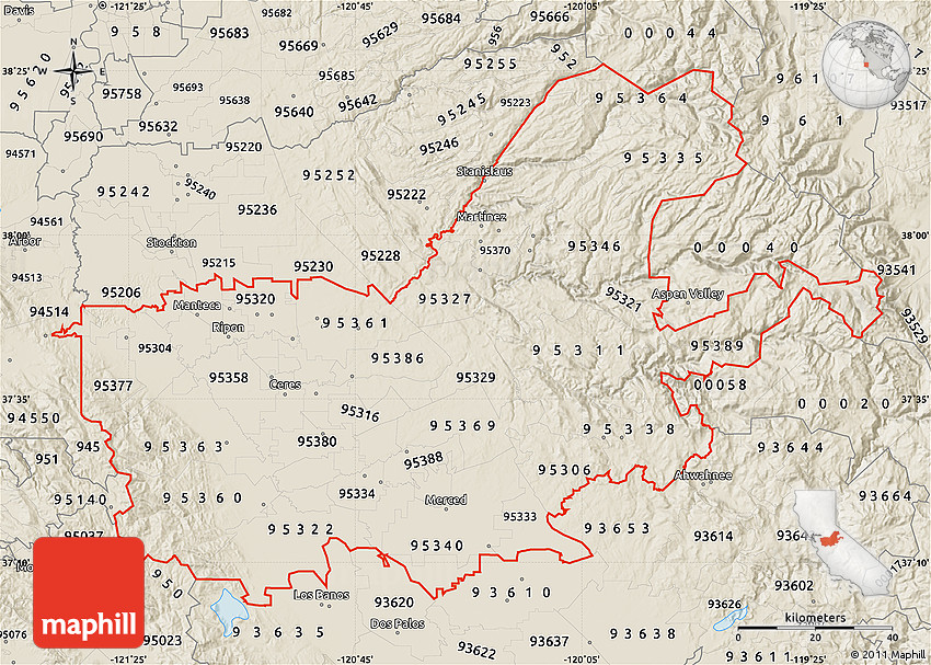 classic-style-map-of-zip-codes-starting-with-953