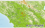 Physical 3D Map of ZIP code 95403