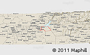 Shaded Relief Panoramic Map of ZIP code 95630