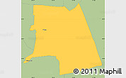 Savanna Style Simple Map of ZIP code 95630