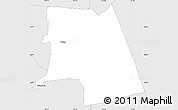 Silver Style Simple Map of ZIP code 95630