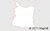 Silver Style Simple Map of ZIP code 95819