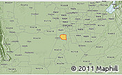 Savanna Style 3D Map of ZIP code 95831