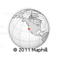 Outline Map of ZIP Code 95837