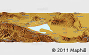 Physical Panoramic Map of ZIP code 96113
