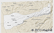Classic Style 3D Map of Amador County