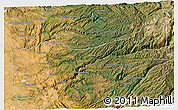 Satellite 3D Map of Amador County