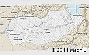 Classic Style 3D Map of El Dorado County