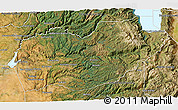 Satellite 3D Map of El Dorado County