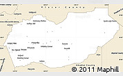 Classic Style Simple Map of El Dorado County