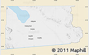 Classic Style Map of Imperial County, single color outside