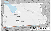 Gray Map of Imperial County