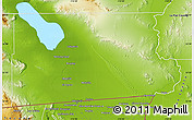 Physical Map of Imperial County