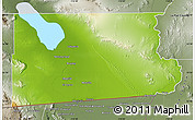 Physical Map of Imperial County, semi-desaturated